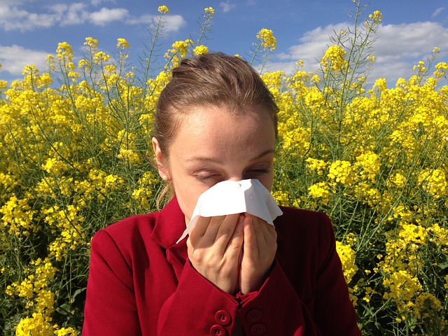 rýma z alergie